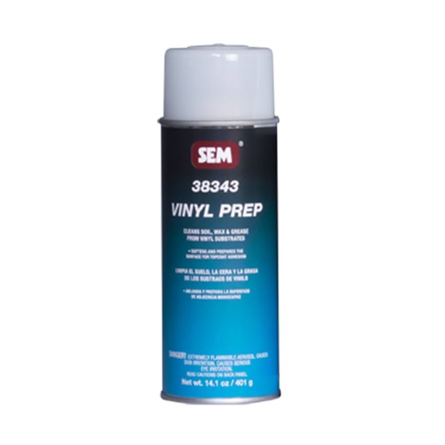 Amazon.com: SEM 38343 Vinyl Prep - 13.3 oz. : Automotive